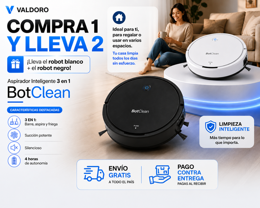 Combo x 2  Aspiradora Robótico Inteliget