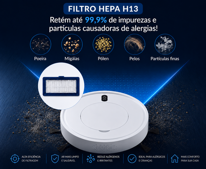 Combo x 2  Aspiradora Robótico Inteliget